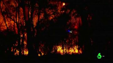 Imagen de los incendios en Australia