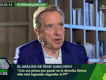 Iñaki Gabilondo en laSexta Noche