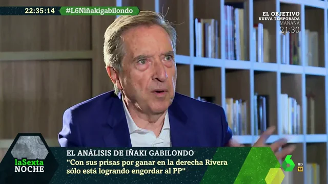 Iñaki Gabilondo en laSexta Noche