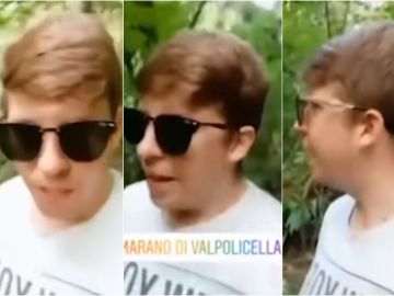 Imágenes del último vídeo que publicó Gabriele Puccia en su Instagram antes de morir. Imágenes del último vídeo que publicó Gabriele Puccia en su Instagram antes de morir.