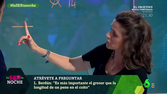 Lorena Berdún en laSexta Noche Lorena Berdún en laSexta Noche