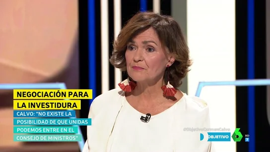 CArmen Calvo en El Objetivo CArmen Calvo en El Objetivo