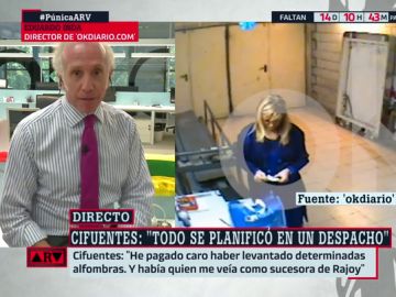 Inda, sobre Cifuentes: "Vive en otra realidad o es una cínica que nos toma el pelo a los demás" Inda, sobre Cifuentes: "Vive en otra realidad o es una cínica que nos toma el pelo a los demás"