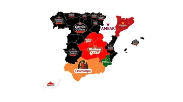 Marcas de cerveza favoritas en España
