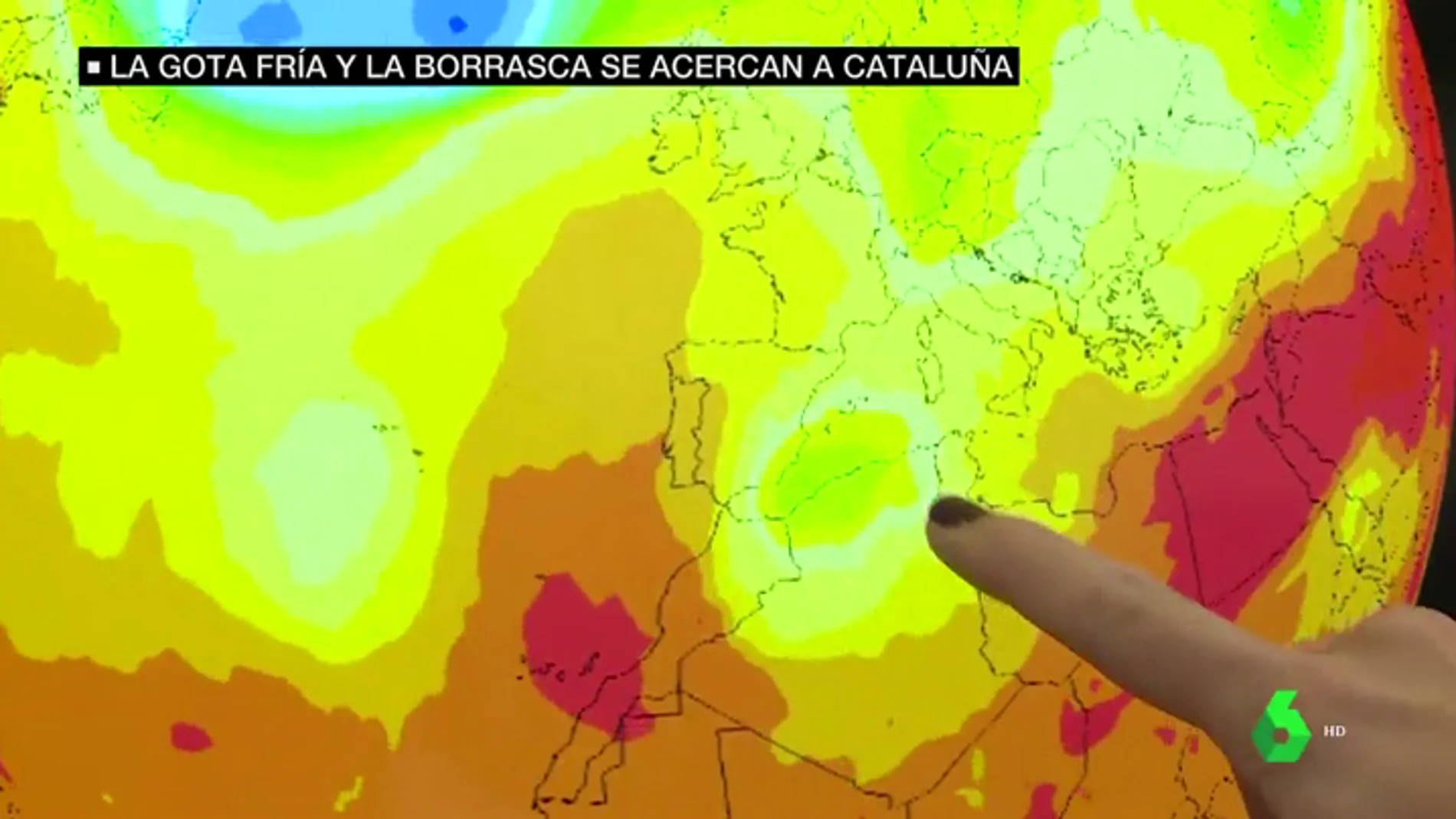 Alerta por fuertes lluvias ante la combinación de una DANA y una borrasca en el Mediterráneo 