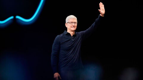 Tim Cook en la Keynote del WWDC 2019