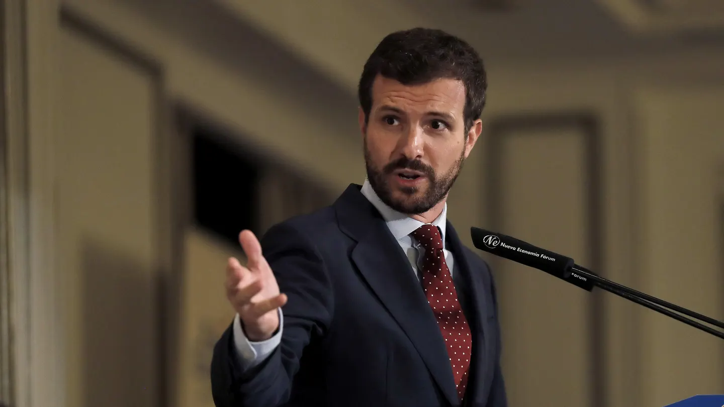 El líder del PP, Pablo Casado El líder del PP, Pablo Casado