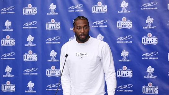 Kawhi Leonard, jugador de Los Ángeles Clippers Kawhi Leonard, jugador de Los Ángeles Clippers