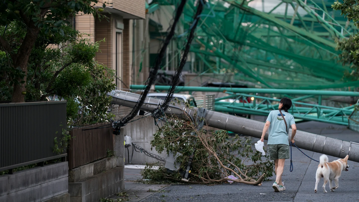 El tifón Faxai causa estragos en Japón El tifón Faxai causa estragos en Japón