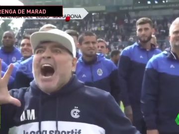 Inédito: la emocionante arenga de Maradona en su primer entrenamiento con el Gimnasia y Esgrima La Plata Inédito: la emocionante arenga de Maradona en su primer entrenamiento con el Gimnasia y Esgrima La Plata