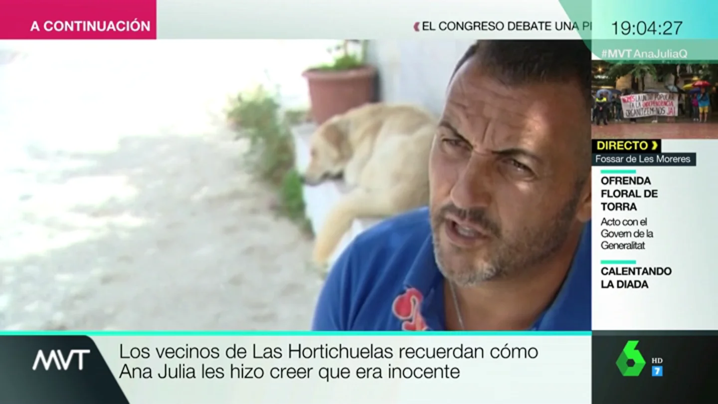 Los vecinos de Las Hortichuelas recuerdan cómo les engañó Ana Julia Quezada: "Que qué iba a hacer ella sin Gabriel, eso me decía" Los vecinos de Las Hortichuelas recuerdan cómo les engañó Ana Julia Quezada: "Que qué iba a hacer ella sin Gabriel, eso me decía"