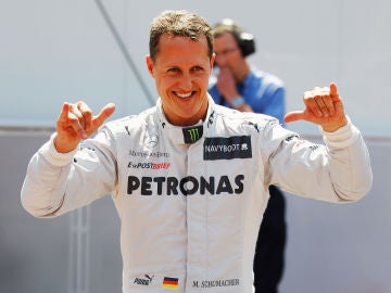 Michael Schumacher, durante un Gran Premio Michael Schumacher, durante un Gran Premio