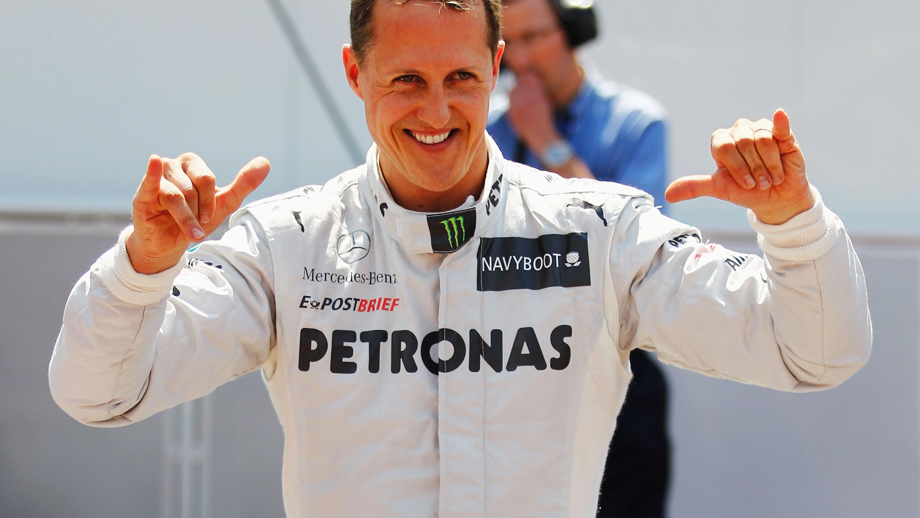 Michael Schumacher, durante un Gran Premio