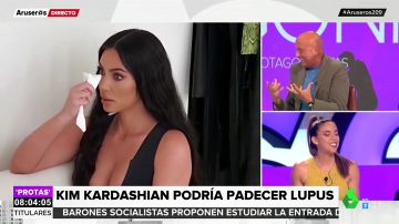 Kim Kardashian se derrumba tras dar positivo en lupus