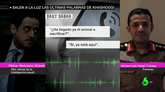 Salen a la luz las grabaciones del asesinato de Khashoggi: "Me ahogaréis" Salen a la luz las grabaciones del asesinato de Khashoggi: "Me ahogaréis"