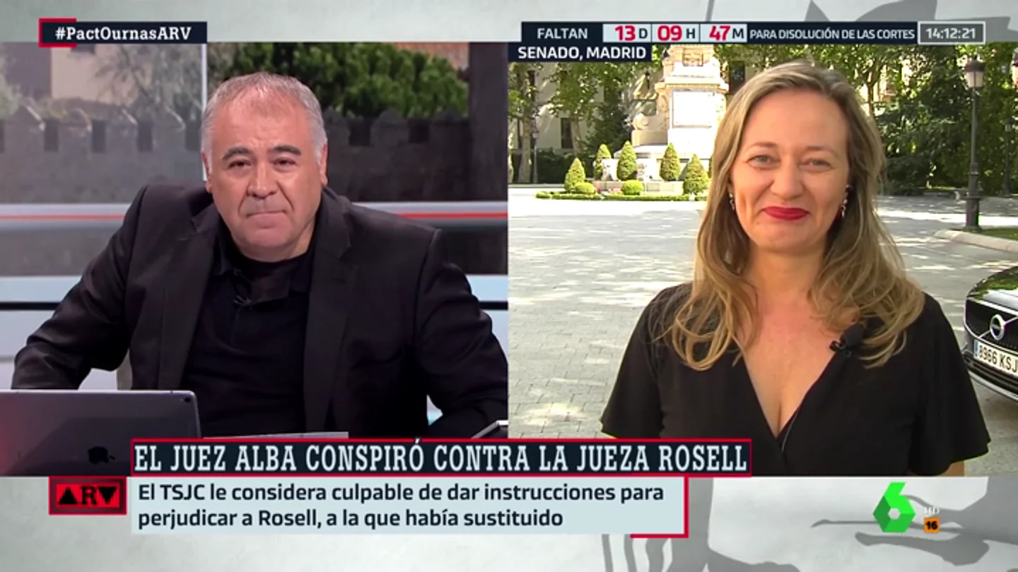 Victoria Rosell: "Se ha probado que un ministro y un juez alteraron la composición del Congreso con cloacas" Victoria Rosell: "Se ha probado que un ministro y un juez alteraron la composición del Congreso con cloacas"