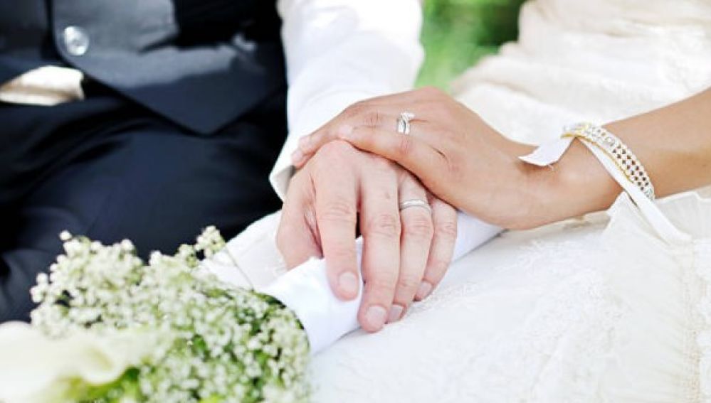 Imagen de archivo de una boda