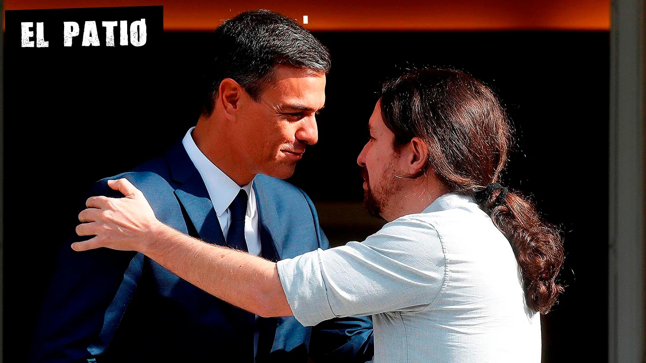 Pablo Iglesias y Pedro Sánchez Pablo Iglesias y Pedro Sánchez