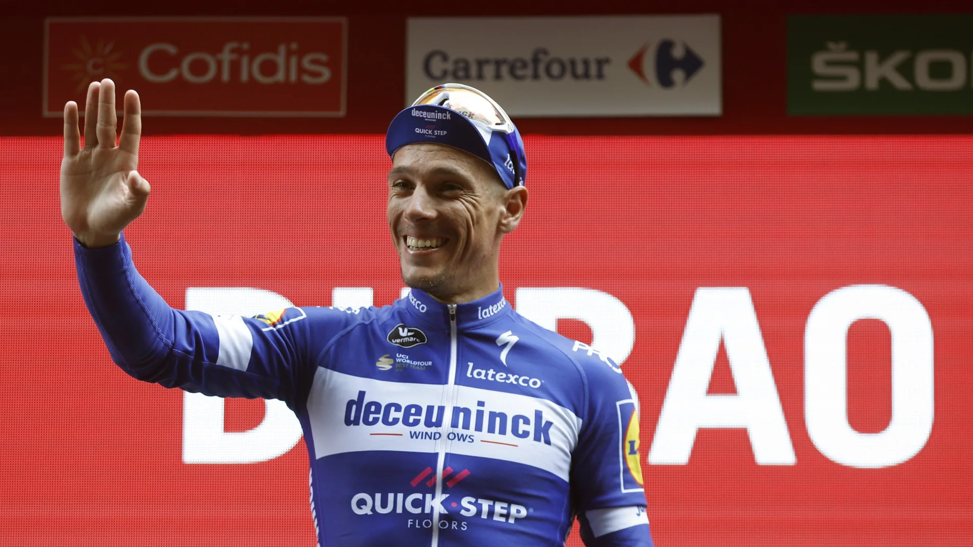 Gilbert, ganador de la 17ª etapa de la Vuelta a España 2019