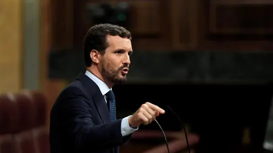 El líder del PP, Pablo Casado El líder del PP, Pablo Casado