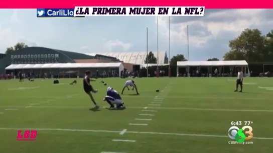 Carli Lloyd, ¿primera mujer en jugar en la NFL?: clamor por su fichaje Carli Lloyd, ¿primera mujer en jugar en la NFL?: clamor por su fichaje