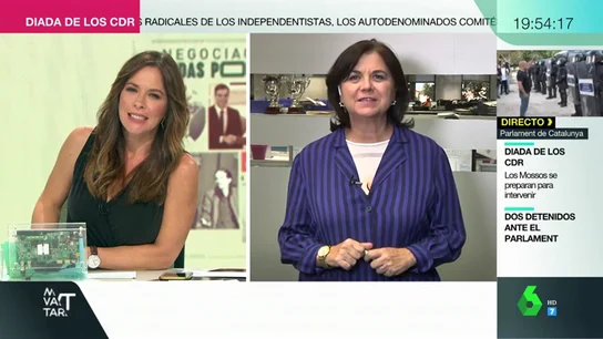 Lucía Méndez: "Pablo Iglesias se siente humillado por Pedro Sánchez y Sánchez se cree que Iglesias le desprecia intelectualmente" Lucía Méndez: "Pablo Iglesias se siente humillado por Pedro Sánchez y Sánchez se cree que Iglesias le desprecia intelectualmente"