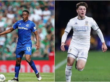 Yerry Mina y Jordan Stevens Yerry Mina y Jordan Stevens