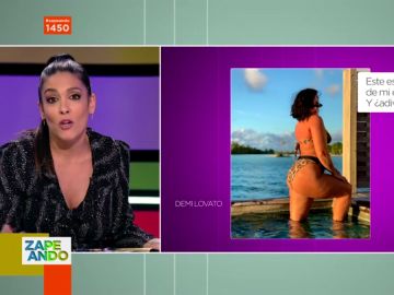 Lorena Castell y Demi Lovato Lorena Castell y Demi Lovato