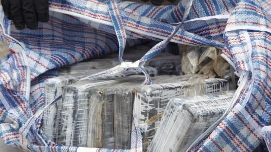 Fardos de droga requisados en una operación de los Cuerpos y Fuerzas de Seguridad Fardos de droga requisados en una operación de los Cuerpos y Fuerzas de Seguridad