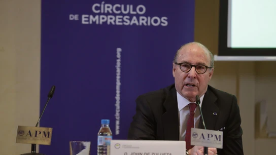 El presidente del Círculo de Empresarios, John de Zulueta. El presidente del Círculo de Empresarios, John de Zulueta.