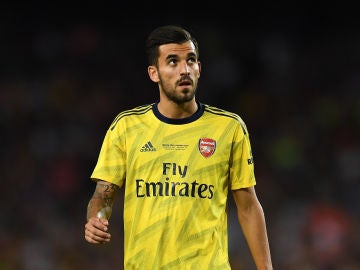 Dani Ceballos, con el Arsenal