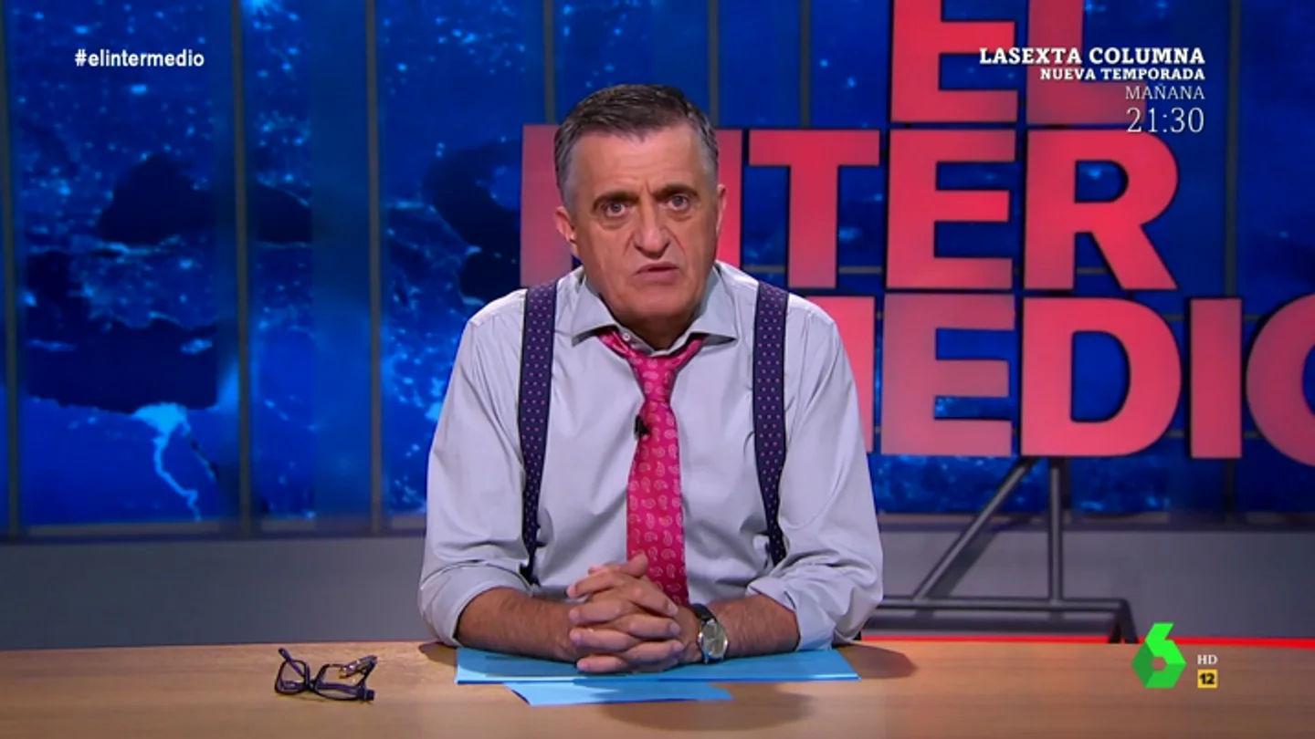 El 'dardo' de Wyoming a Cs y PP por ceder a las "exigencias" de Vox en Andalucía: "Qué facilidad tienen para olvidar sus líneas rojas" El 'dardo' de Wyoming a Cs y PP por ceder a las "exigencias" de Vox en Andalucía: "Qué facilidad tienen para olvidar sus líneas rojas"