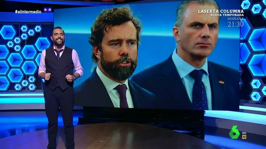 El 'apoyo' de Dani Mateo al muro de Vox: "Siempre que ellos se queden al otro lado" El 'apoyo' de Dani Mateo al muro de Vox: "Siempre que ellos se queden al otro lado"