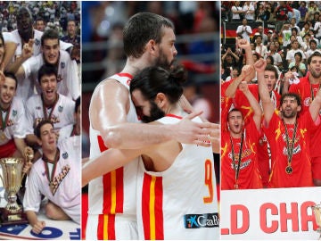 1999, 2019 y 2006, grandes éxitos del baloncesto español