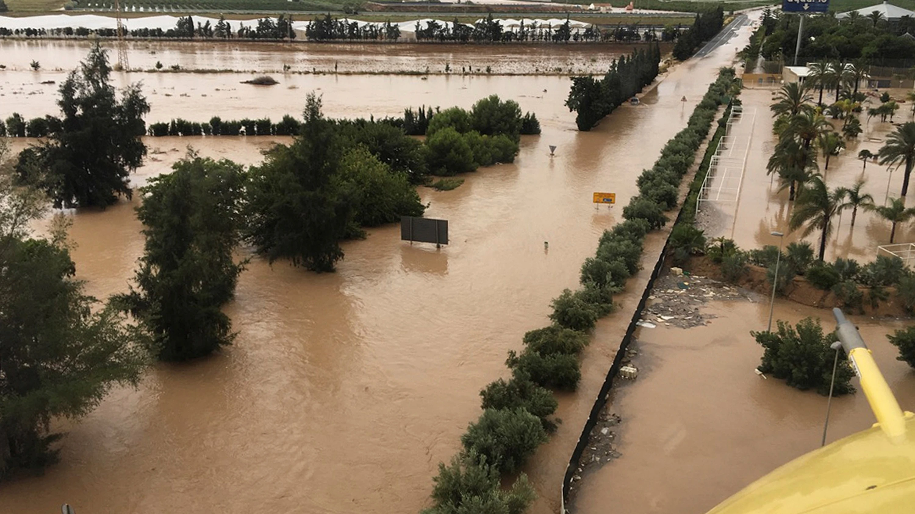 Los Alcazares, en Murcia, ha sido una de las zonas más afectadas por la DANA este viernes