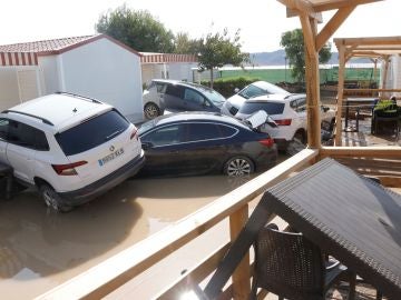 Inundado el Camping de Cabo de Gata en Níjar Inundado el Camping de Cabo de Gata en Níjar