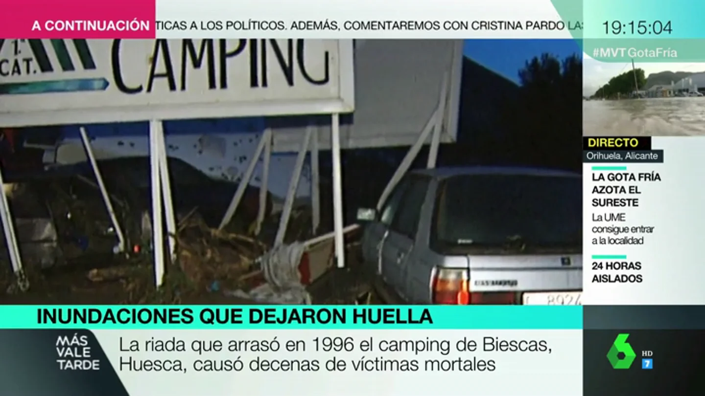 El desbordamiento del Turia o la tragedia de 1996: las catástrofes naturales que han dejado huella en España El desbordamiento del Turia o la tragedia de 1996: las catástrofes naturales que han dejado huella en España