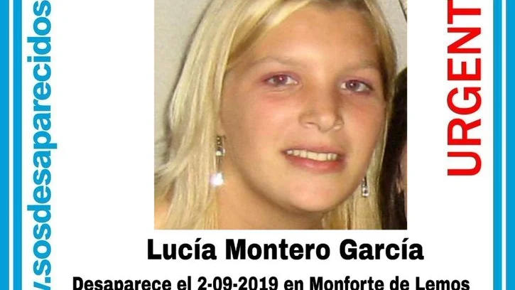 Lucía Montero, desaparecida en Monforte de Lemos