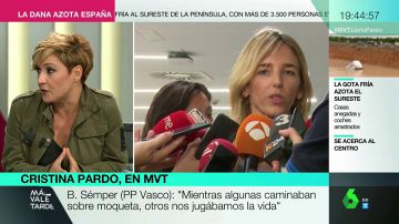 Cristina Pardo, sobre Cayetana Álvarez de Toledo: "Va por libre. Cree que representa al PP de Pablo Casado, pero no es verdad"