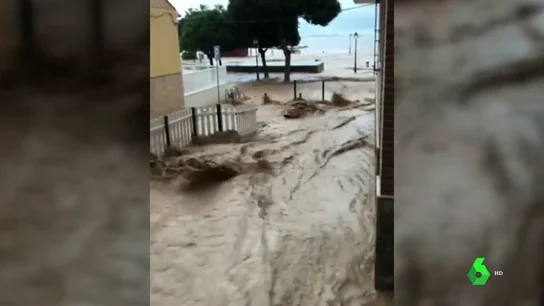 La situación de Los Alcázares es extrema La situación de Los Alcázares es extrema