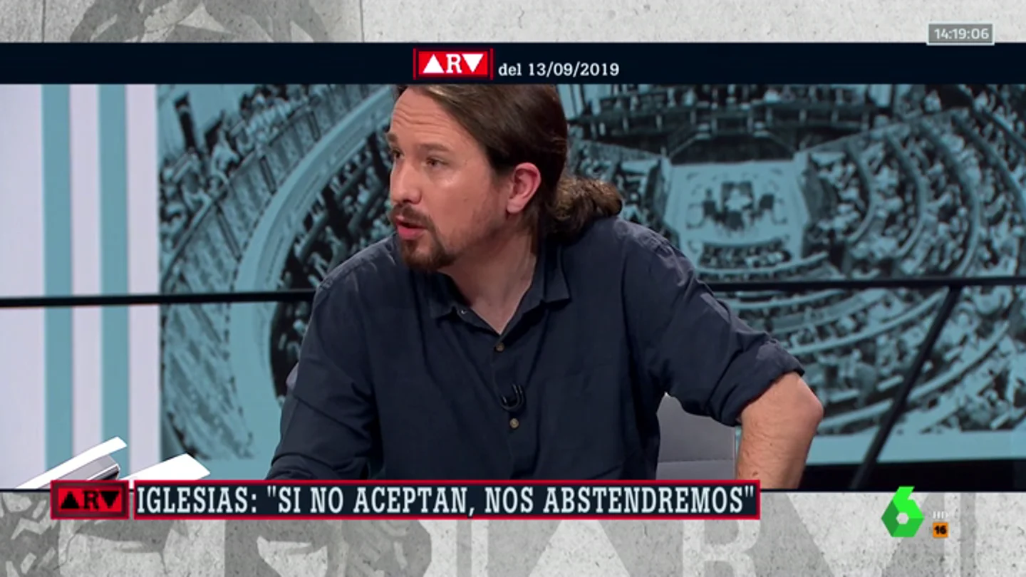 Iglesias pedirá al rey que haga de árbitro y medie para que Sánchez acepte la coalición Iglesias pedirá al rey que haga de árbitro y medie para que Sánchez acepte la coalición