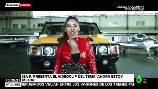 Isa P presenta el videoclip oficial del tema 'Ahora estoy mejor' Isa P presenta el videoclip oficial del tema 'Ahora estoy mejor'