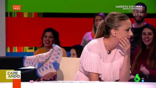 Anna Simon abandona el plató de Zapeando tras ver cumplido uno de sus peores miedos Anna Simon abandona el plató de Zapeando tras ver cumplido uno de sus peores miedos
