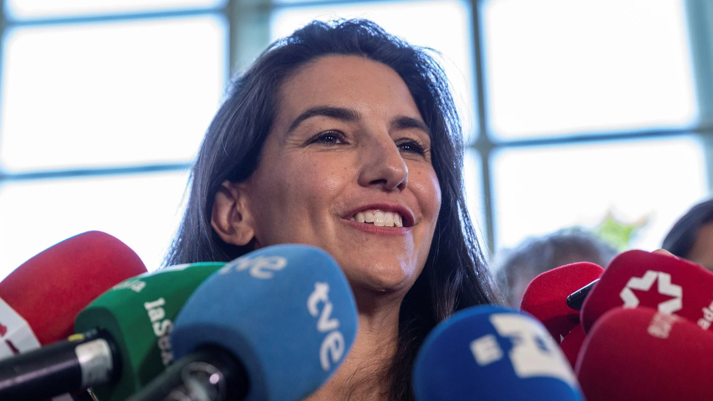 La portavoz de Vox en la Asamblea de Madrid, Rocío Monasterio. La portavoz de Vox en la Asamblea de Madrid, Rocío Monasterio.