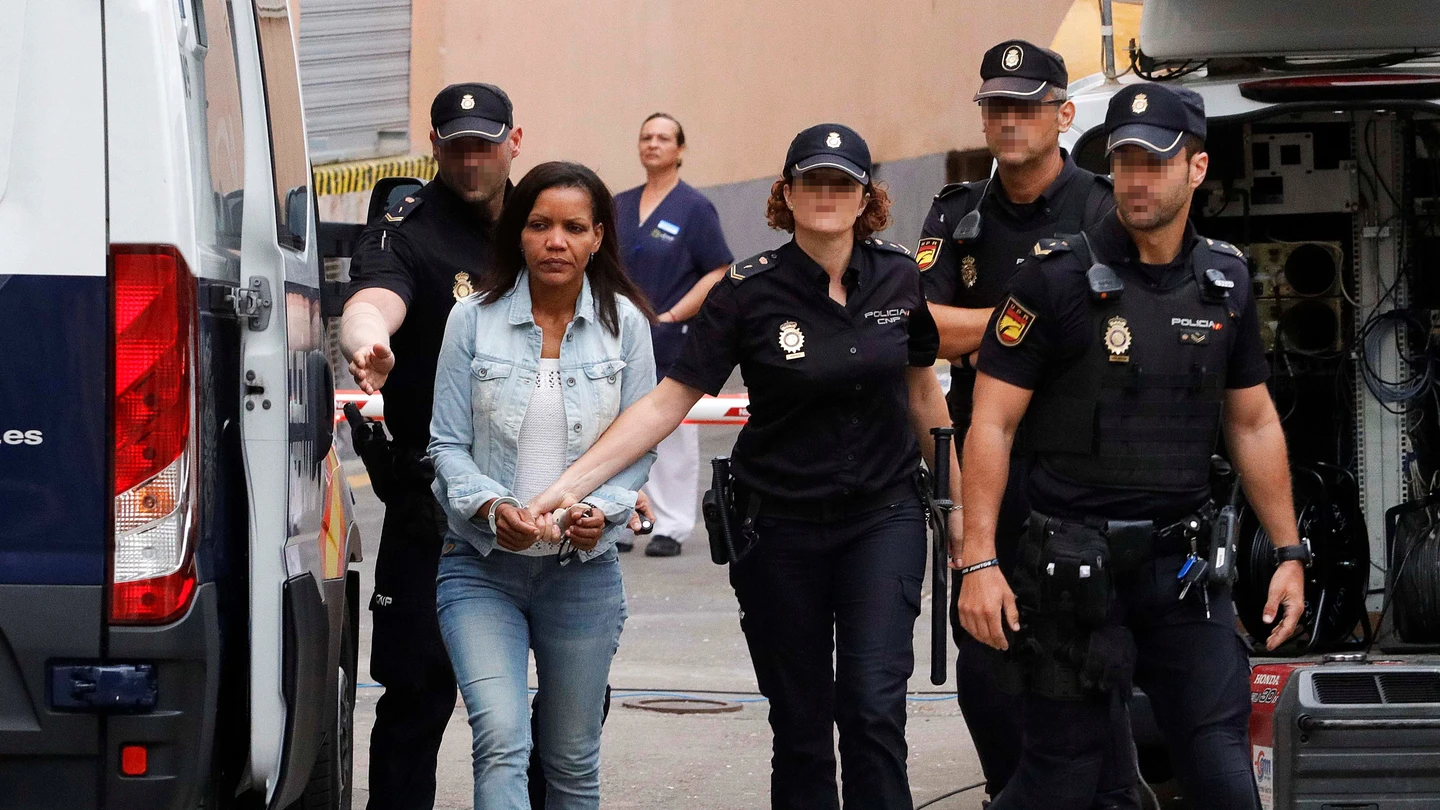 Ana Julia Quezada a su llegada a los juzgados Ana Julia Quezada a su llegada a los juzgados