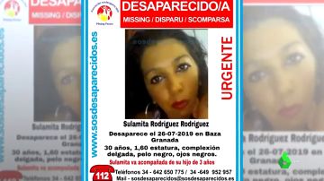 Sulamita Rodríguez Rodríguez, desaparecida en Baza