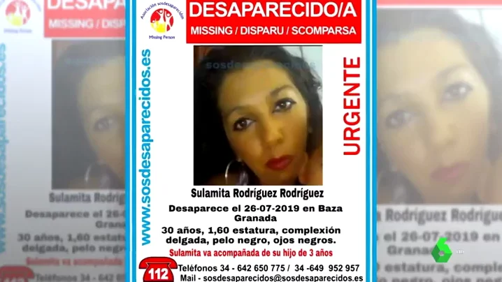 Sulamita Rodríguez Rodríguez, desaparecida en Baza