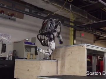 Uno de los Robots de Boston Dynamics Uno de los Robots de Boston Dynamics