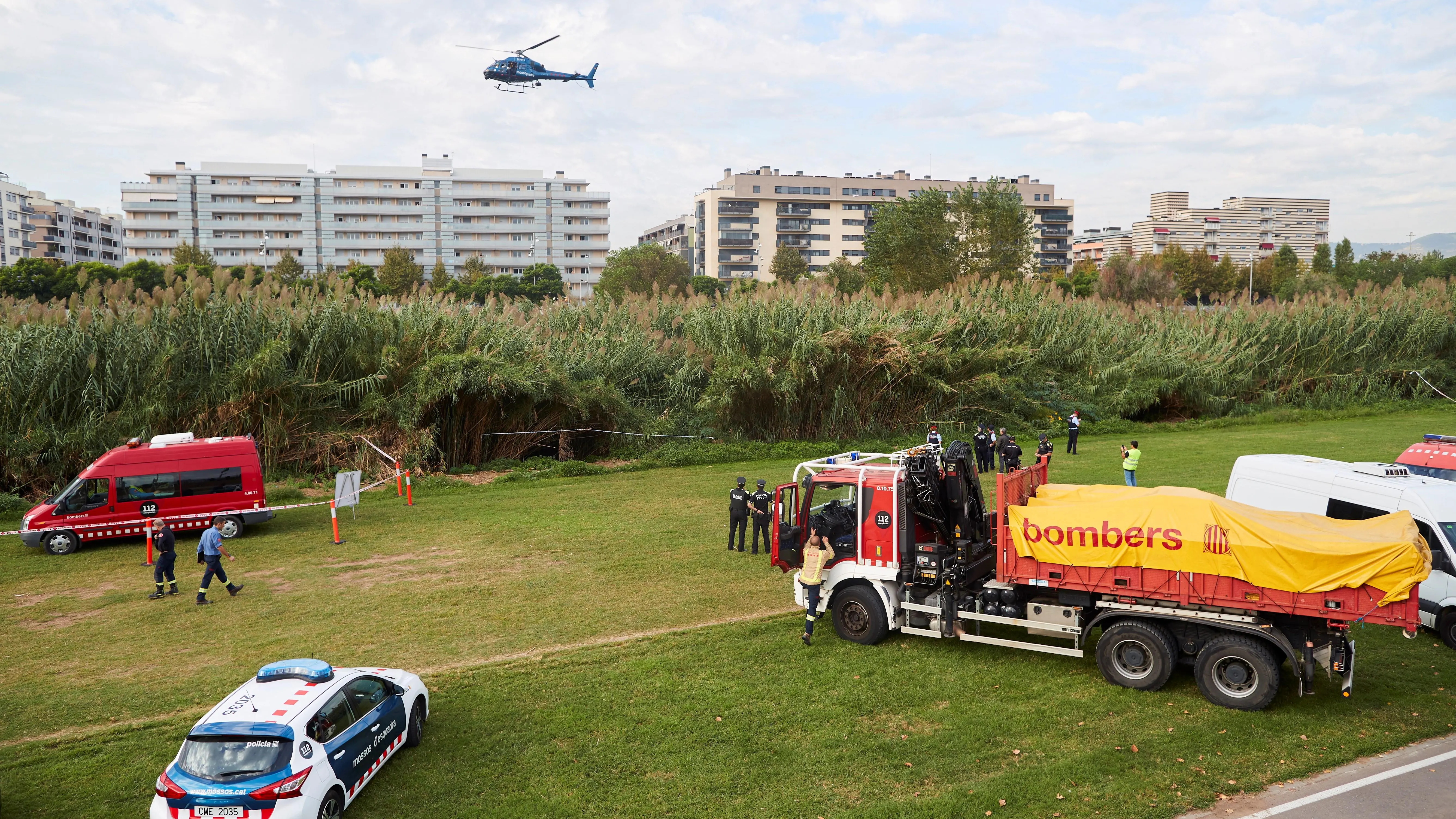 Imagen del dispositivo de búsqueda en Sant Adrià de Besòs