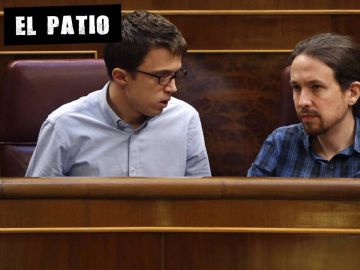 Íñigo Errejón y Pablo Iglesias en el Congreso en 2016 Íñigo Errejón y Pablo Iglesias en el Congreso en 2016